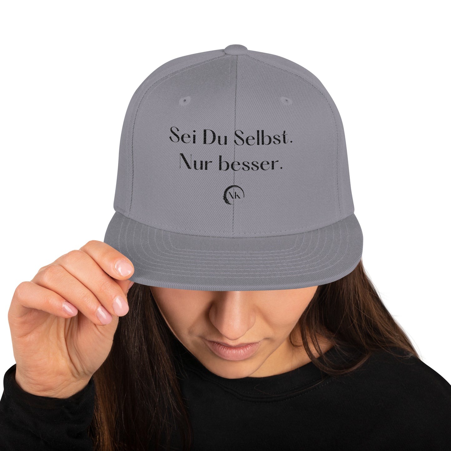 Snapback-Cap : Sei Du Selbst. Nur besser.